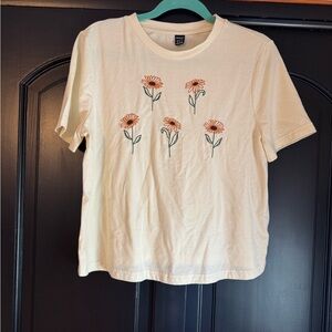 SHEIN Cream Casual T-Shirt